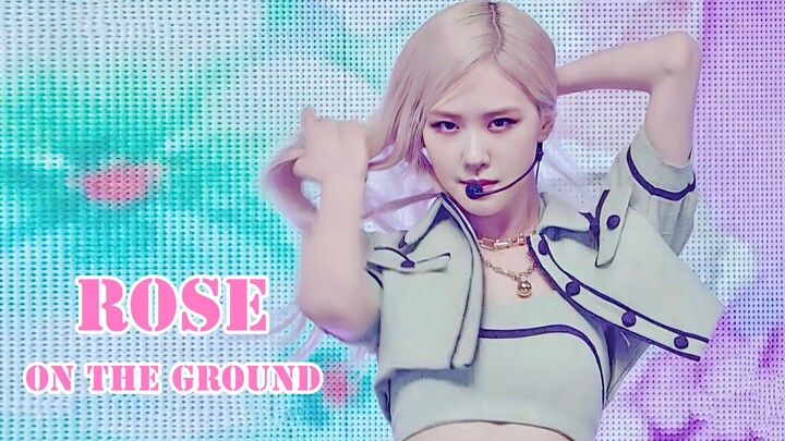 A mashup video of ROSÉ's debut song "On The Ground"