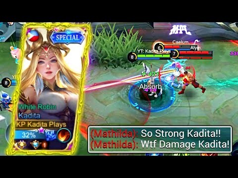 KADITA VS TOP GLOBAL MATHILDA AND PAQUITO!! 🔥 | MLBB