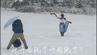 شياو الخالد الذي تجمد حتى الموت في الثلج!