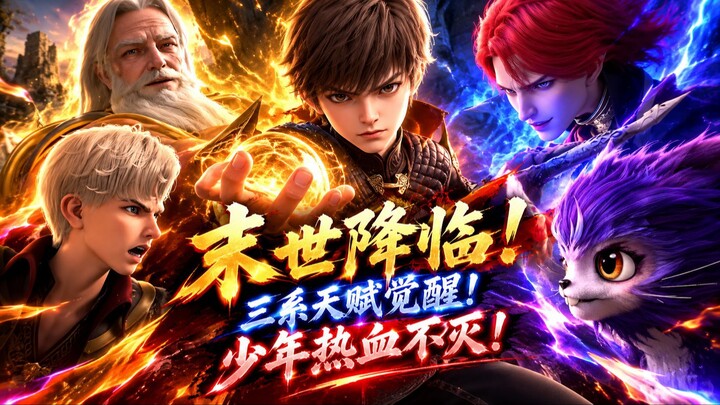 【盘龙】林雷逆天崛起！从天才少年到强者之路，EP1-EP10全集一口气看完｜MULTI SUB
