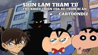Shin Cậu Bé Bút Chì Lồng Tiếng | Hồ Sơ Số 2 Của Thám Tử Shinnosuke: Thư Khiêu Chiến | #CartoonDiZ