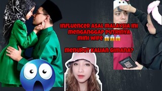 influencer asal malaysia inimenganggap putrinyamini wife , menurut kalian gimana?