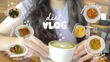 Diet Vlog 🍅 grocery haul, new vegan recipe, studying at a cafe (Malaysia)