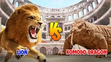 Lion vs Komodo Dragon | SPORE