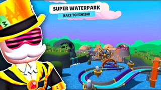 NEW MAP SUPER WATERPARK - STUMBLE GUYS INDONESIA