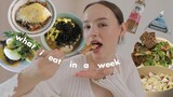 what I eat in a week in Seoul 🍜 cooking Korean food for my husband & non-restrictive eating