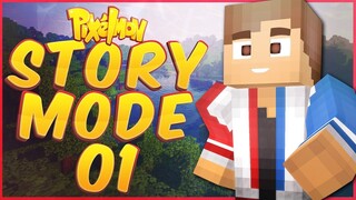 BEST *NEW* Custom Pixelmon Server! | Pixelmon Story Mode Ep 1