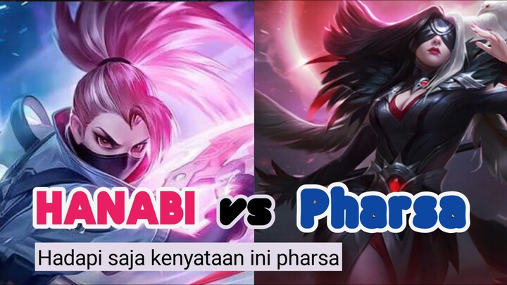 HANABI VS PHARSA. DUEL MM VS SANG RATU UTARA