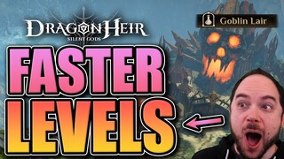 Hero Leveling Tips & Tricks [Goblin Lair Guide] Dragonheir: Silent Gods