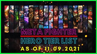 META FIGHTER MOBILE LEGENDS NOVEMBER 2021 | FIGHTER TIER LIST MOBILE LEGENDS