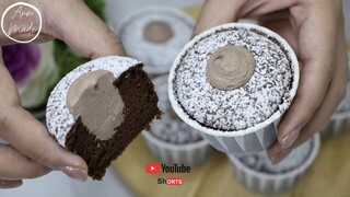 [SHORTS] Preview Chocolate Cream Doughnut Cake | AnnMade