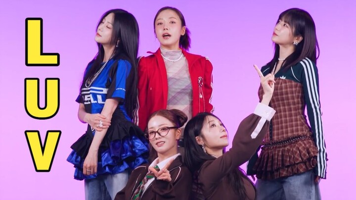 Điệu nhảy tiếp sức tái hiện “LUV” của Apink
