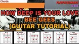 Bee Gees - How Deep Is Your Love (Guitar Tutorial)