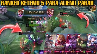 AMPUNN! PUSH MMR FANNY MALAH KETEMU DONKEY + LEMON! GAME AUTO SENGIT!