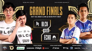 MPL-PH S10 GRAND FINALS BLCK VS ECHO GAME 5