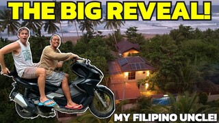 REVEALING my FILIPINO UNCLE - Philippines Beach Home (Cateel, Davao)