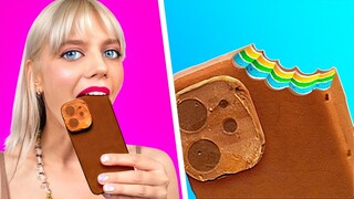 LÀM SAO ĐỂ LÉN MANG ĐỒ ĂN TỚI MỌI NƠI 😋 MẸO VÀ TRÒ ĐÙA VUI NHỘN VỚI ĐỒ ĂN