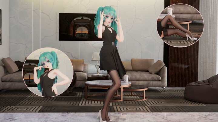 【MMD】Sparkling Come in and see Miku?