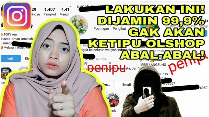 OLSHOPNYA KELIHATAN PROFESIONAL TAPI KOK NIPU? KAMU WAJIB TAHU CIRI CIRI OLSHOP PENIPU!