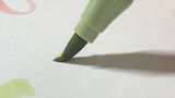 [ไลฟ์สไตล์] Brush lettering | ลองสีปากกาใหม่ | ยี่ห้อM&Gดีไหม