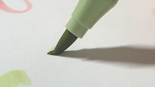 [Viết tay] Thư pháp hiện đại - Thử bút mới - Bút brush M&G Trung Quốc