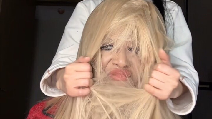 Making-of footage with @NinaNina_1212! I can't hold it in—I just can't! [laughing] [laughing]