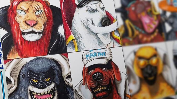 [One Piece] Menganimasikan karakter anime populer! Apa efeknya?!