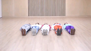 TxT Blue Orengeade dance practice