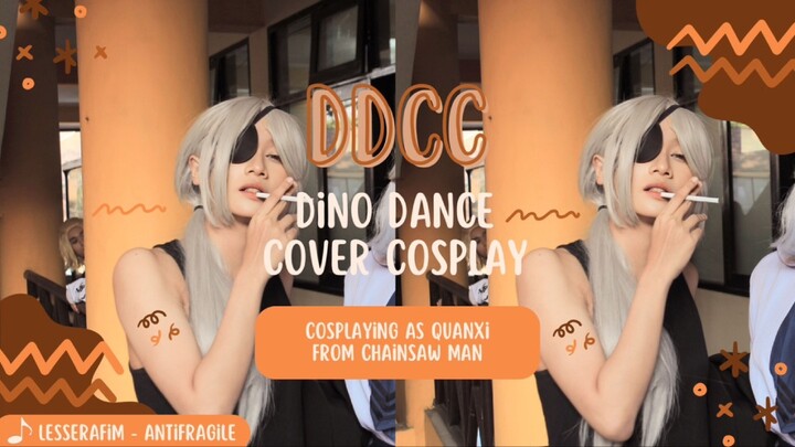 Le Sserafim “Antifragile" Dance Cover Cosplay as Quanxi Chainsaw Man by Dino #JPOPENT #bestofbest