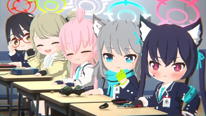 【碧蓝档案】对策委员会跟着节奏视频