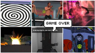 All Game Over Scenes In Smiling X Corp 1 & 2