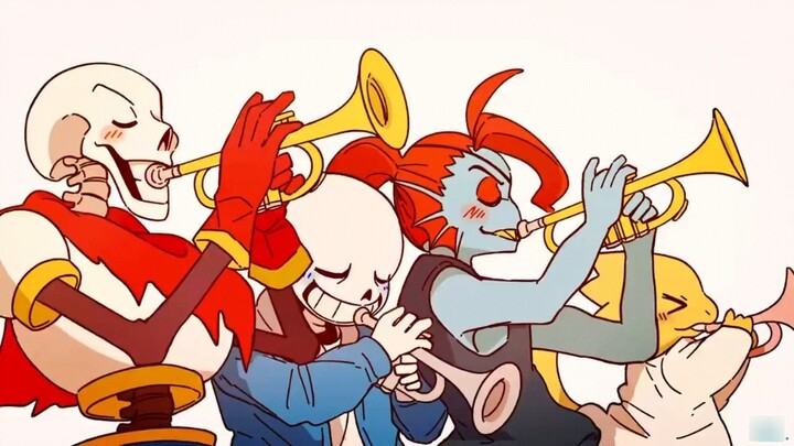 【Undertale/High Quality Animation】Underground Band
