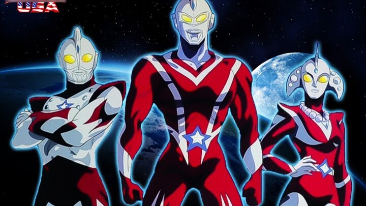 【Animation MAD】Ultraman USA theme song MV "Time in the middle of the day"