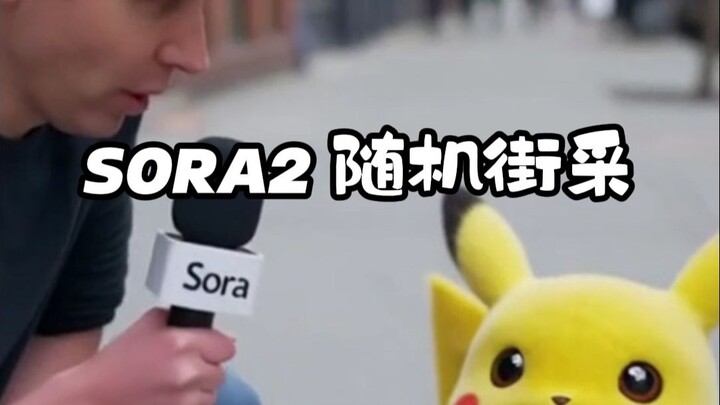 Sora2 Street Interview Series | Sam Randomly Interviews Passersby on the Street