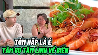 Ẩm Thực Mẹ Làm | Món Tôm Hấp Lá É Ăn Cùng Gia Đình Và Cái Kết Không Tưởng | Đồng Tâm Vlog