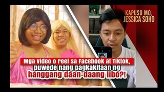 Mga reel at TikTok, puwedeng pagkakitaan ng hanggang daan-daang libo! Kapuso Mo Jessica Soho