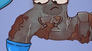 The faucet is rusted and it is impossible to repair it.
