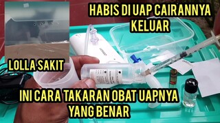 Cara Uap Kucing Flu Memakai Compressor Nebulizer Di Rumah | Ada Hiburan karna Sedih Icang Meninggal