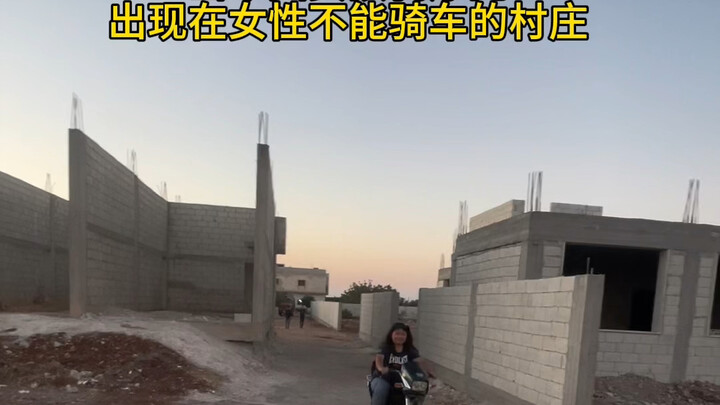 What happens when a Chinese girl rides a motorcycle into a village where women aren’t allowed to rid