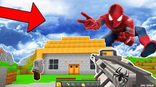 จะเกิดอะไรขึ้น!? ถ้ามี สไปเดอร์แมน ถล่มฆ่าคน! ในมายคราฟ (Minecraft SPIDER-MAN)