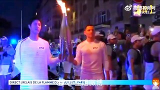 Wang Yibo As Torchbearer In Olympic 2024 💚YOU DID GREAT WANG YIBO WE ARE PROUD OF YOU💚Our Pride WYB🥺