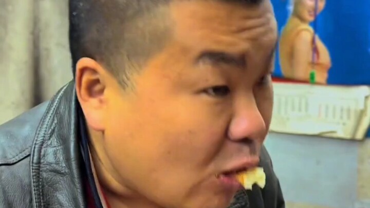 I really want to put an egg on the fat guy's head