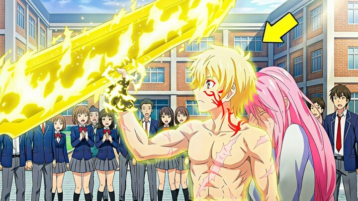 +18 Anime Harem MC nya jadi kuat karna dikelilingi cewe no sensor..