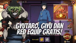 EVENT BARU SANGAT WORTH IT BISA GIYU, GYUTARO DAN EQUIP RED GRATIS - DS: BLADE OF HASHIRA