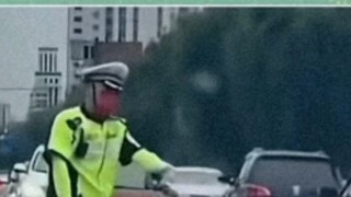 Is it funny? I saw a group of desperate traffic policemen