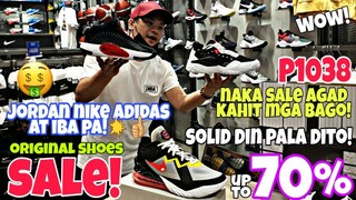 BAKA NANDITO HANAP mo PATI mga BAGO NAKA SALE!up to 70% off!ORIGINAL SHOES,tobys sports sm moa