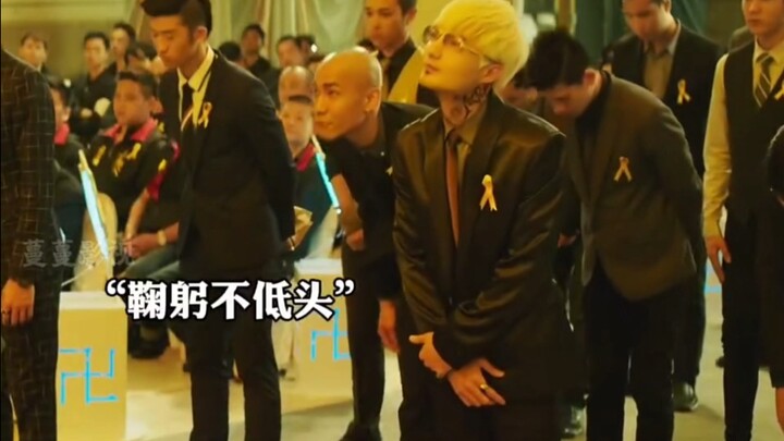 The white fur is pretty cocky.