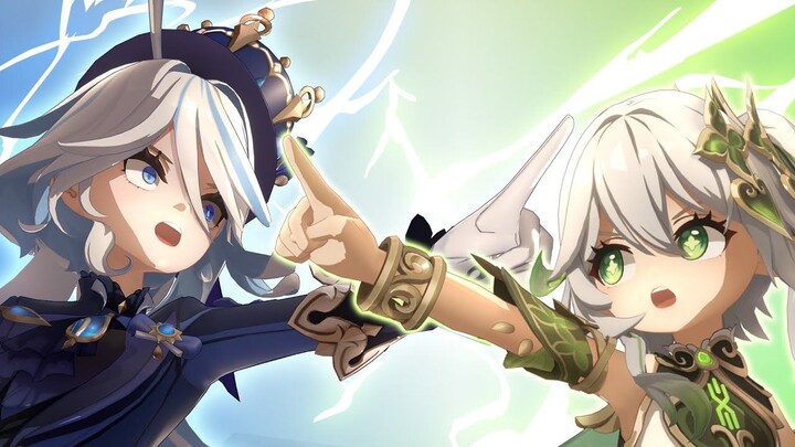 Funina vs. Nasida Trial of the Archon [HoYoFair Edit] Genshin Impact Animated Short