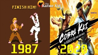 Evolução Dos Jogos Do Karate Kid/Cobra Kai (1987-2020)