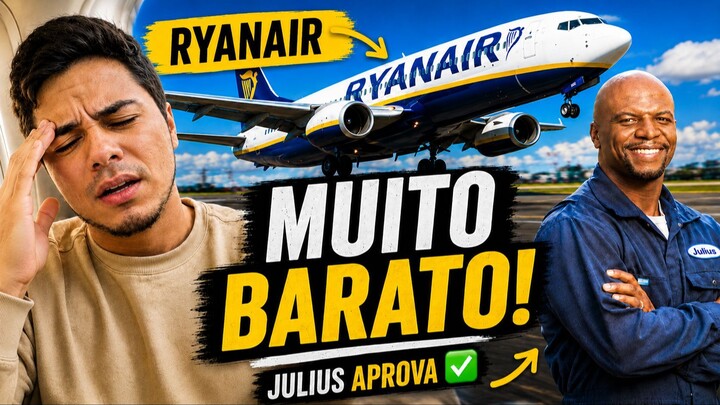 Eu fiz o voo PIOR VOO da EUROPA para você não precisar fazer.
